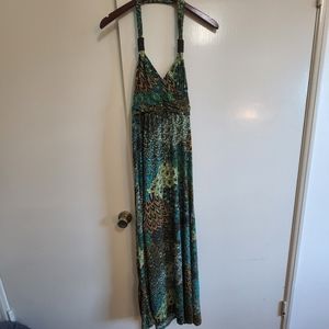 White Mark long summer dress